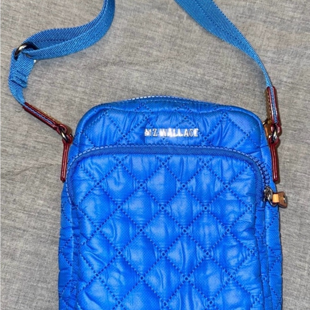 MZ Wallace Metro Crossbody Bright Blue
